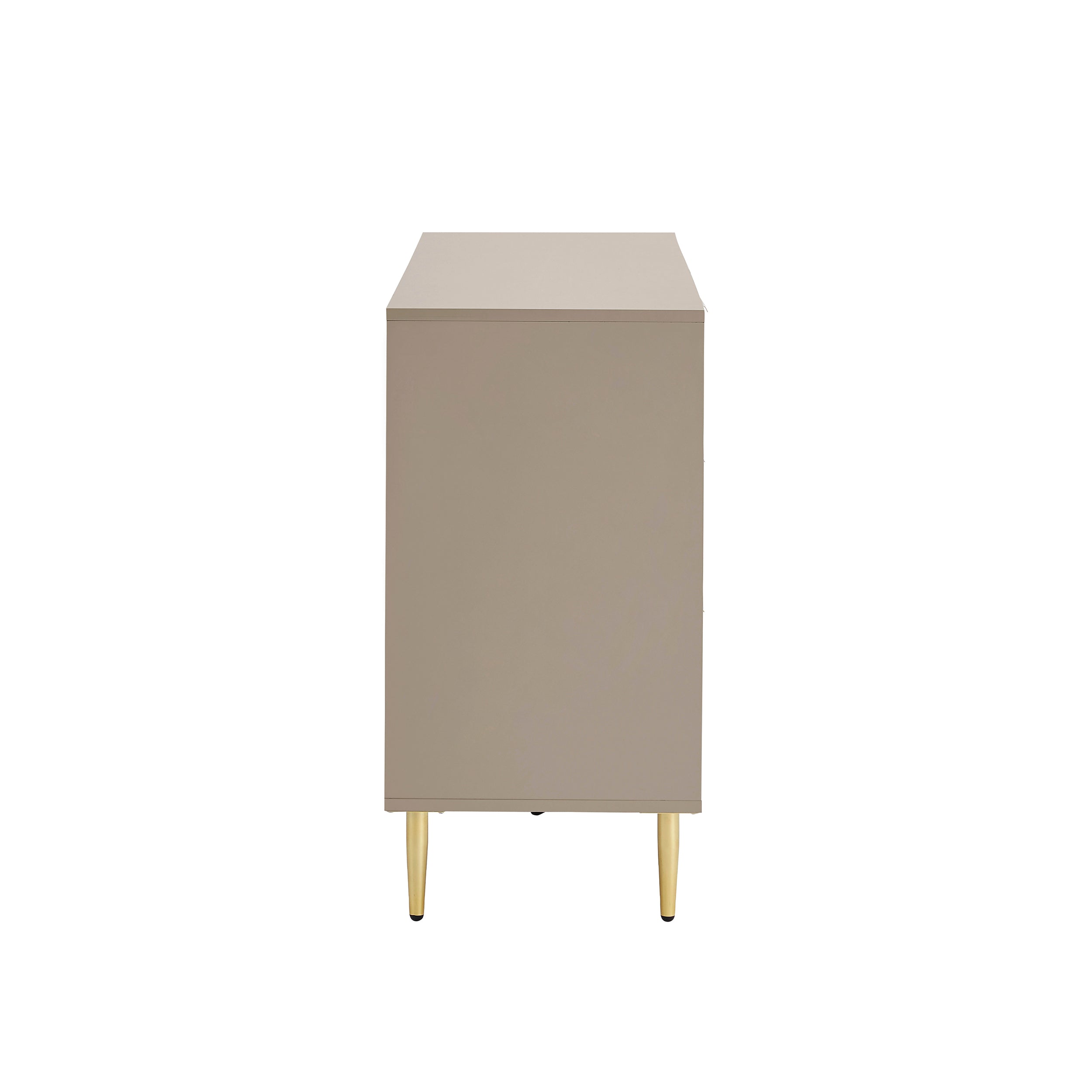 Evie 6 Drawer Chest - Taupe
