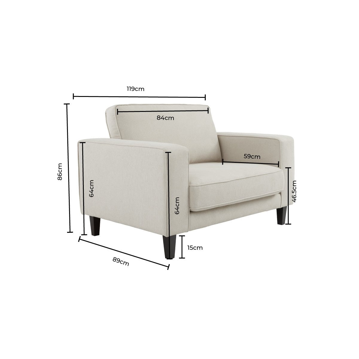 Soho Loveseat - Dark Olive