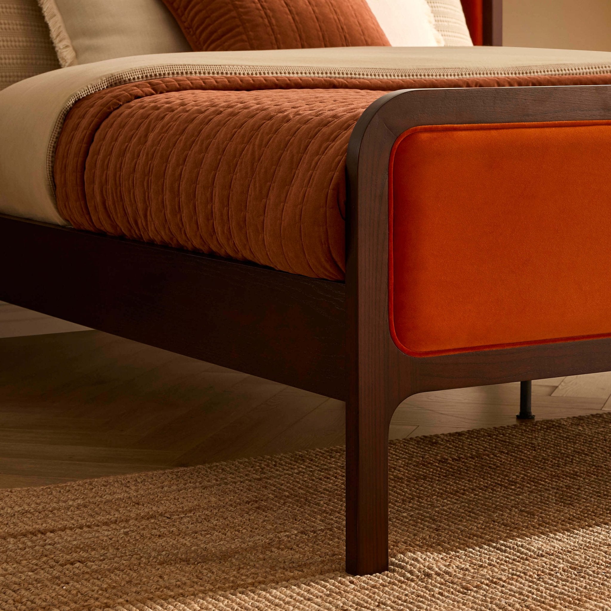 Amsterdam Bed Frame - Bright Orange