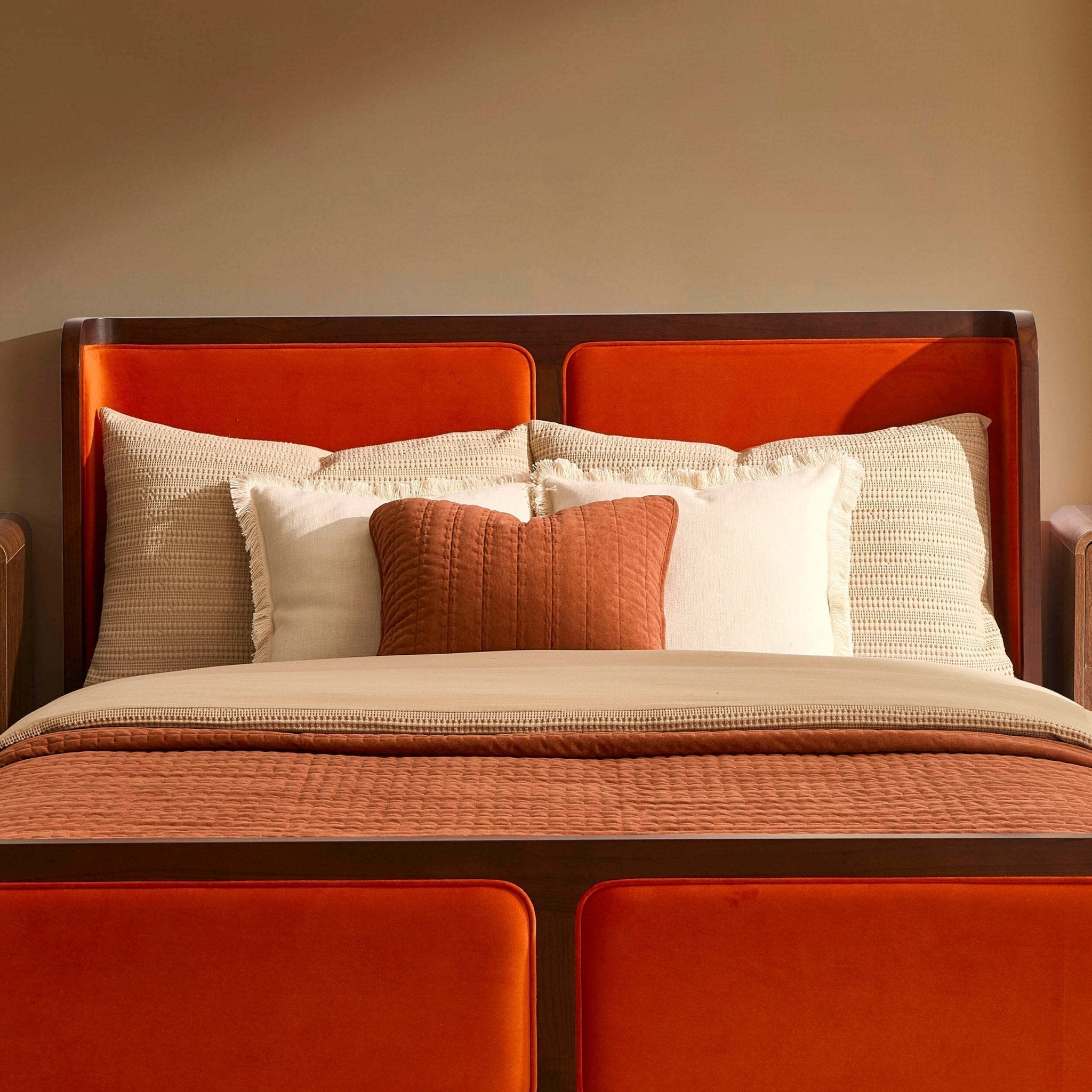 Amsterdam Bed Frame - Bright Orange