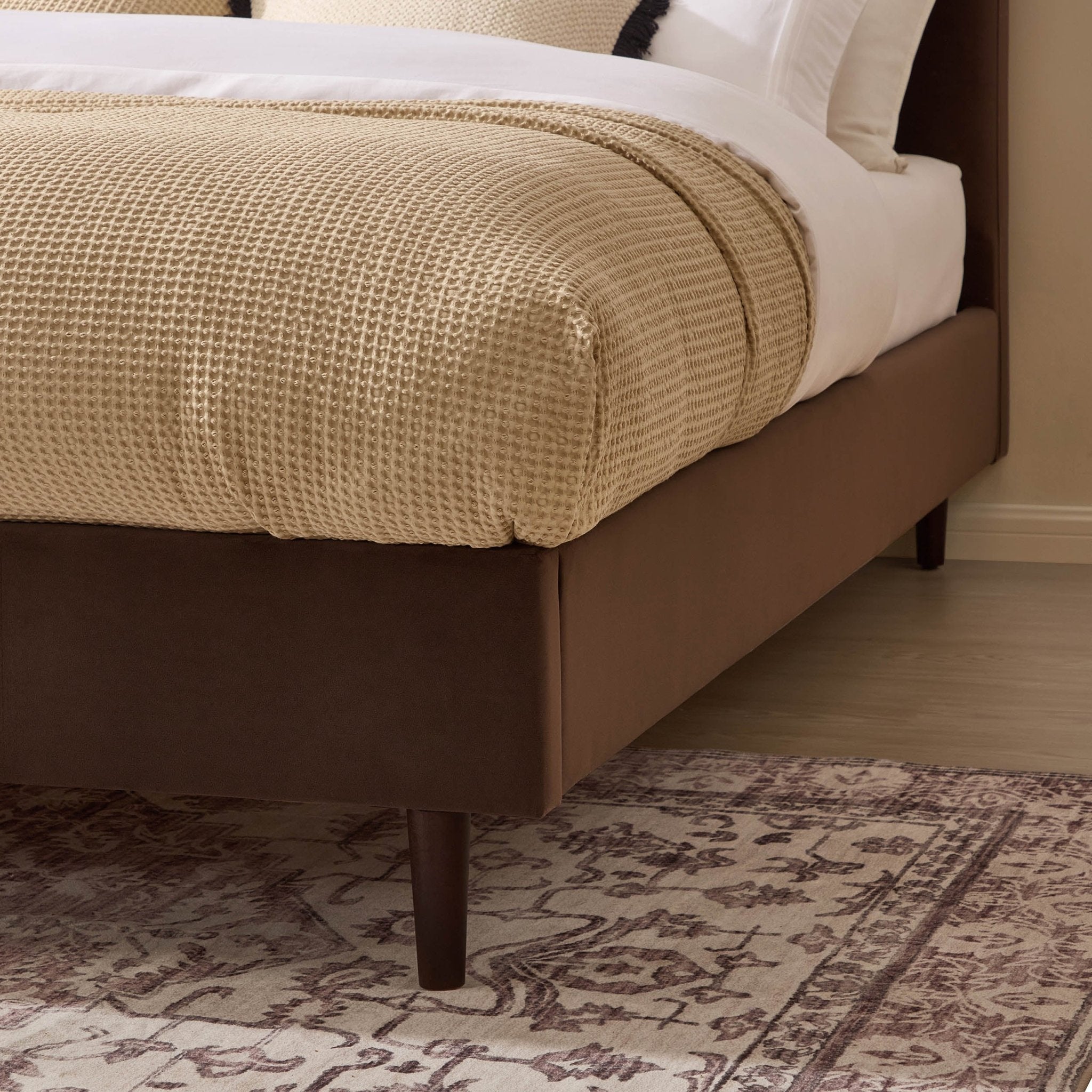 Ascot Bed Frame - Cappuccino