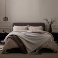 Ascot Ottoman Storage Bed - Taupe