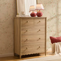 Betty 5 Drawer Chest - Light Wood