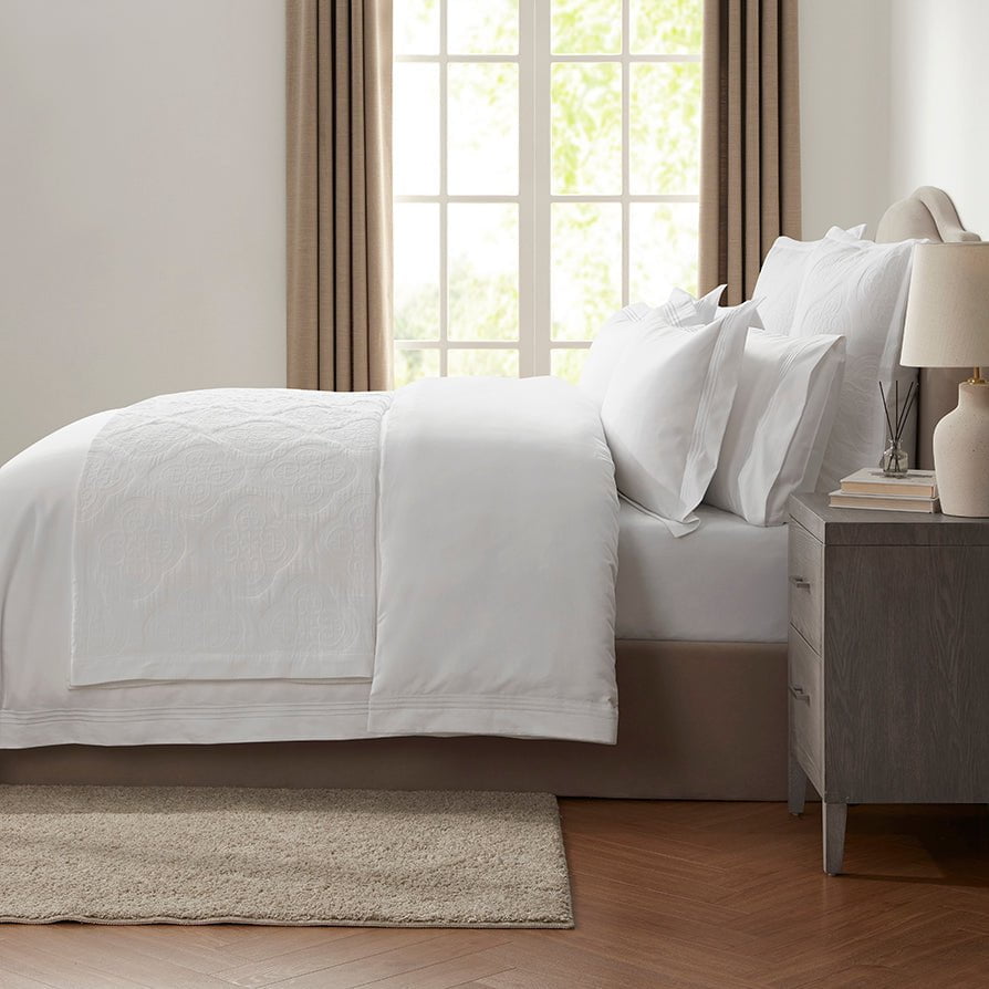 Bloomsbury 1000 Thread Count Duvet Cover - White