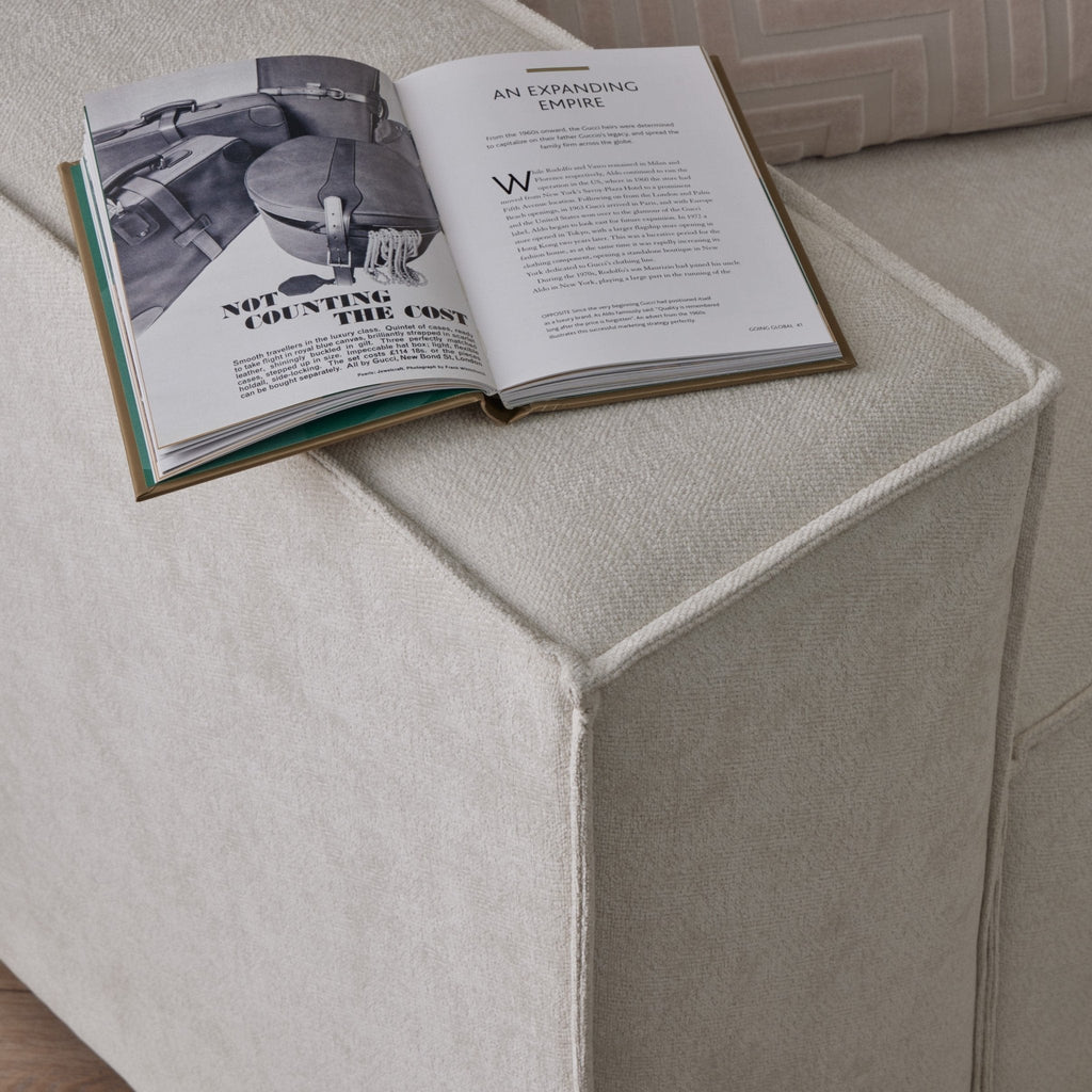 Brooklyn Small Right Hand L-Shape Sofa - Ivory