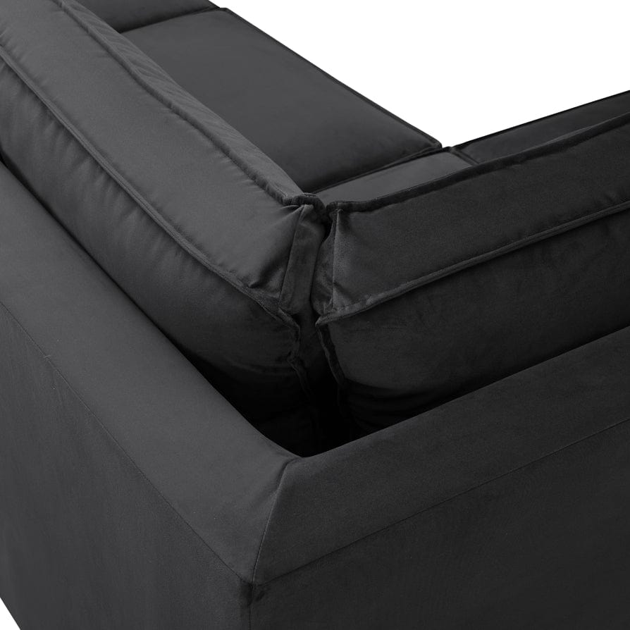 Brooklyn Large Left Hand L-Shape Sofa - Ink