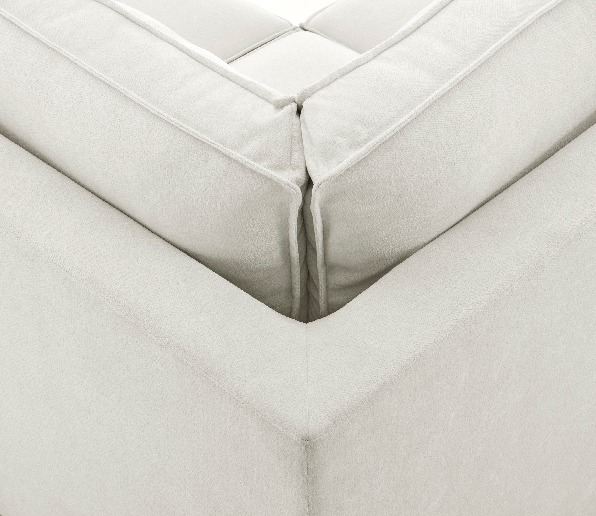 Brooklyn Large Right Hand Corner Sofa - Ivory