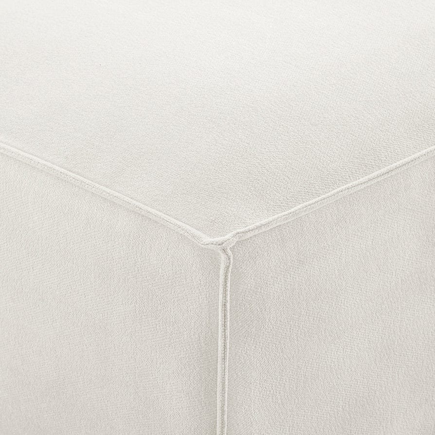 Brooklyn Pouffe - Ivory