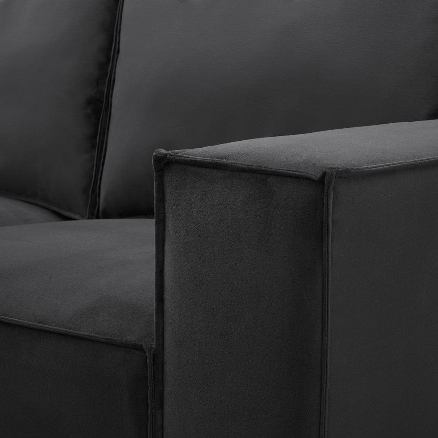 Brooklyn U-Shape Sofa - Ink