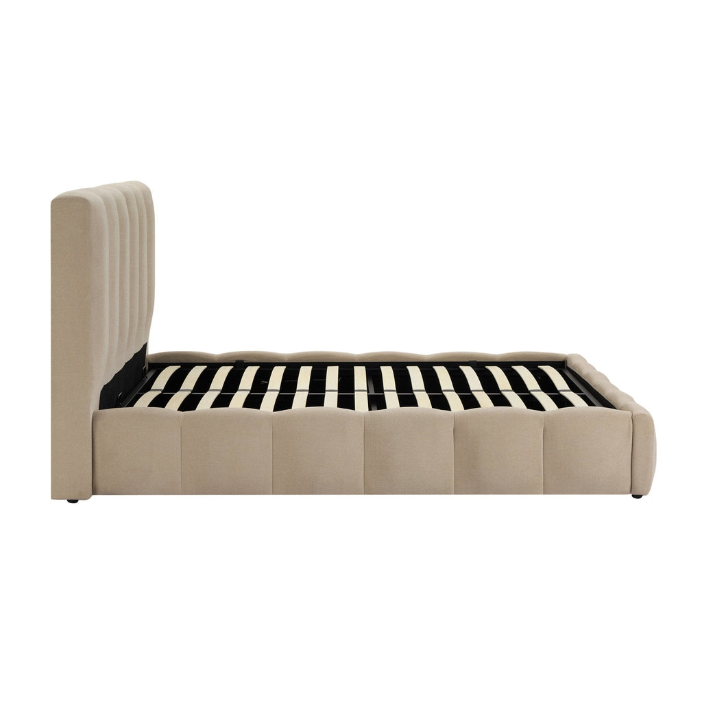Cheshire Ottoman Storage Bed - Chenille Oatmeal