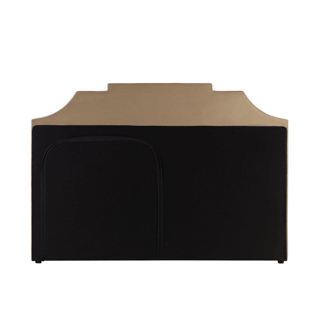 Delphi Ottoman Storage Bed - Latte