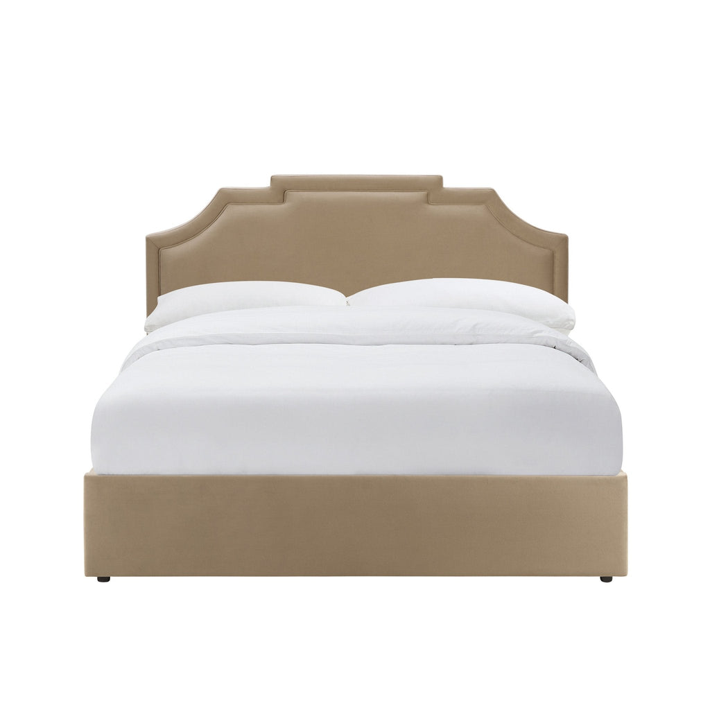 Delphi Ottoman Storage Bed - Latte