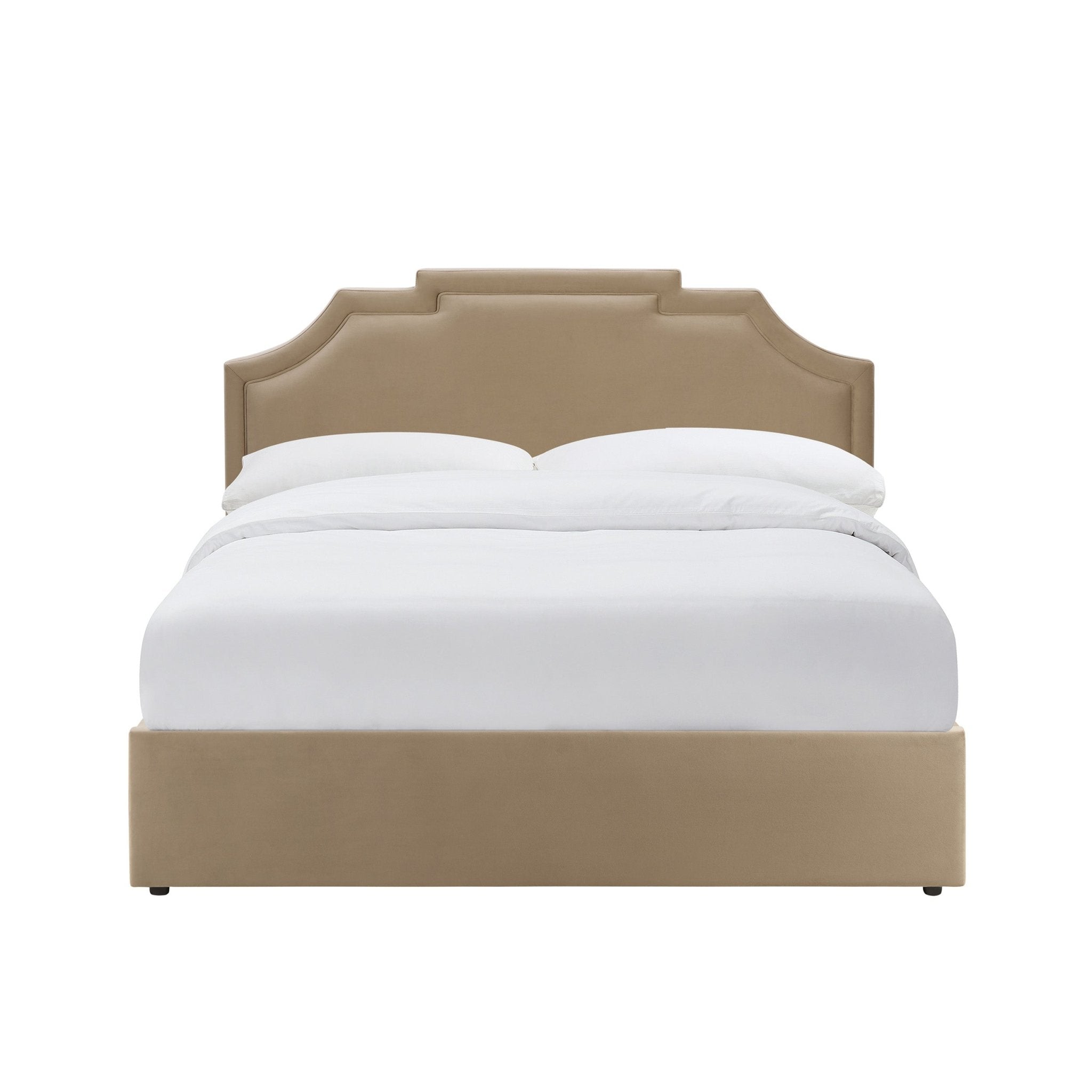Delphi Ottoman Storage Bed - Latte