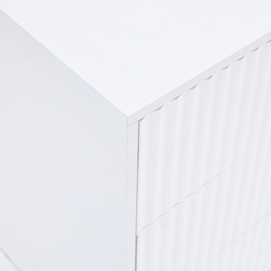 Evie 3 Drawer Chest - Warm White
