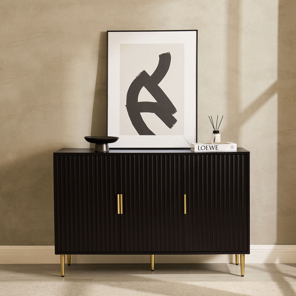 Evie Large Sideboard - Black