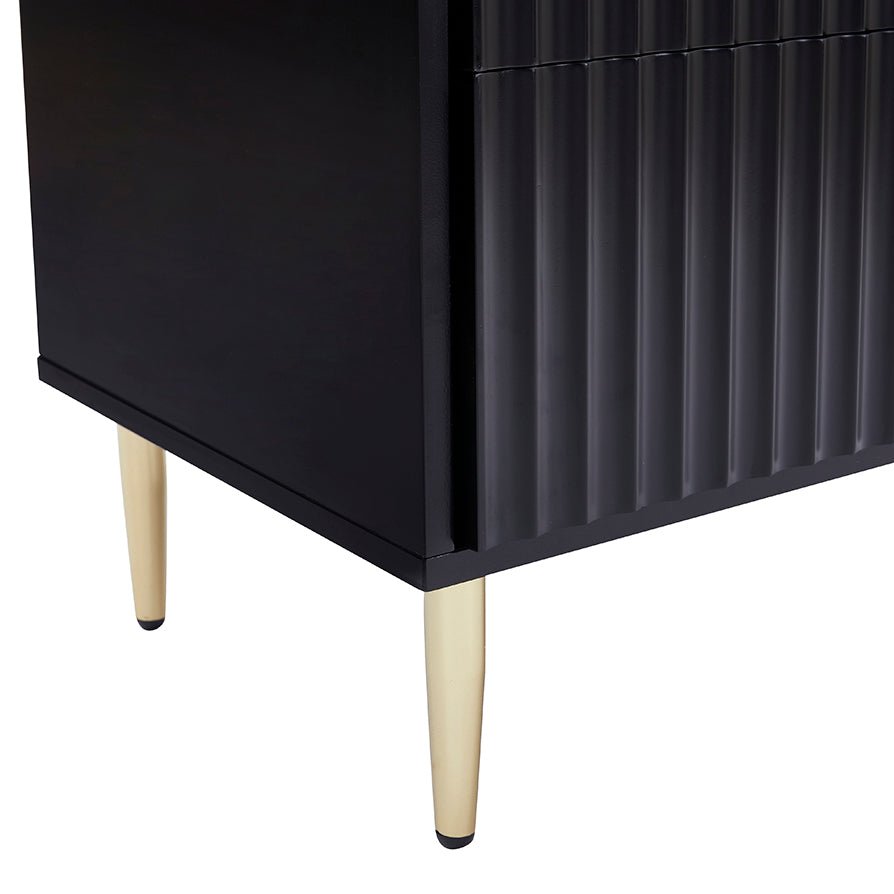 Evie Large Sideboard - Black