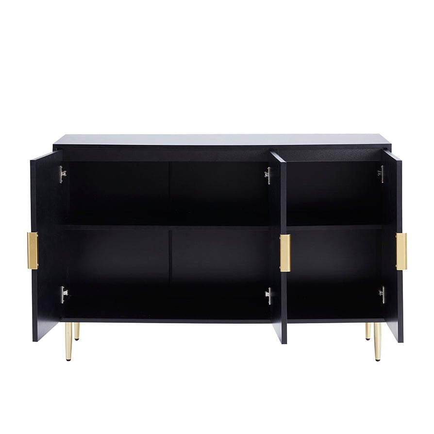 Evie Large Sideboard - Black