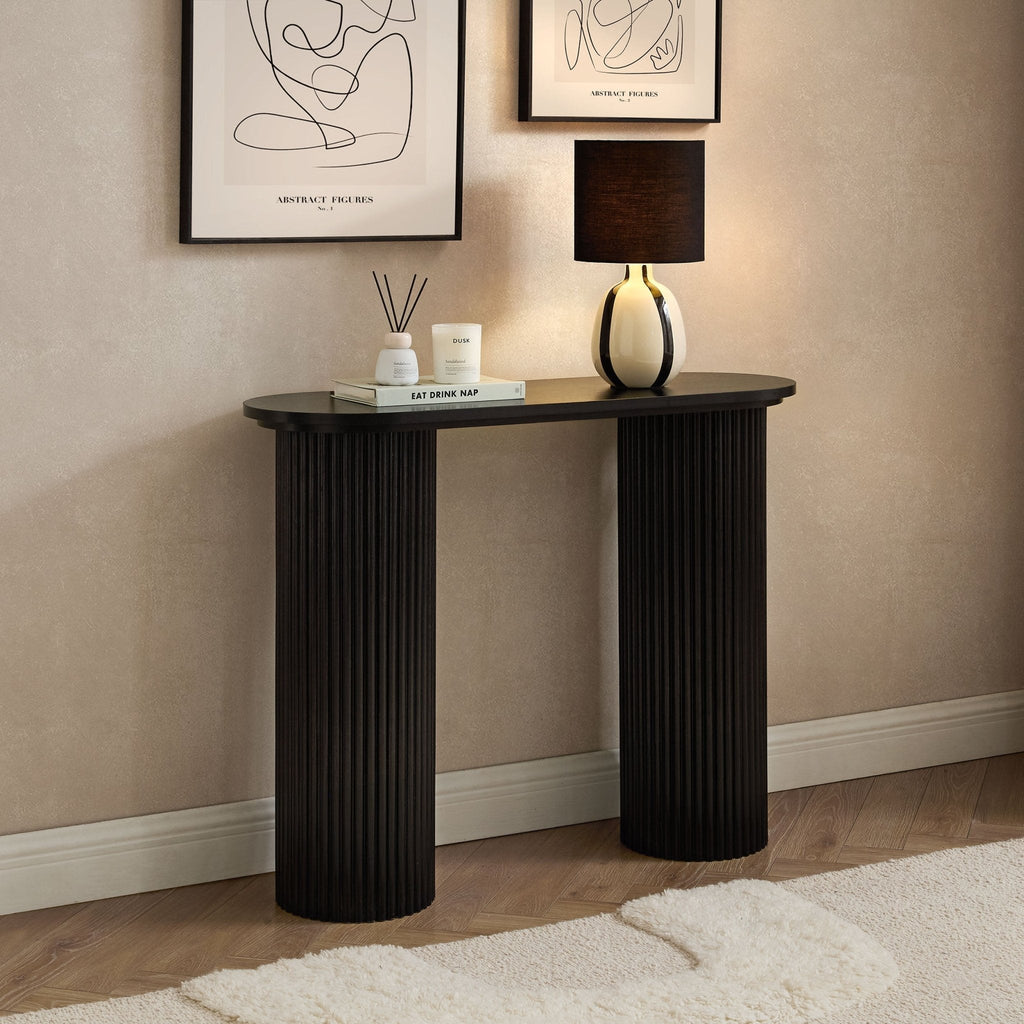 Hattie Console Table - Black