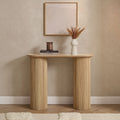 Hattie Console Table - Light Wood