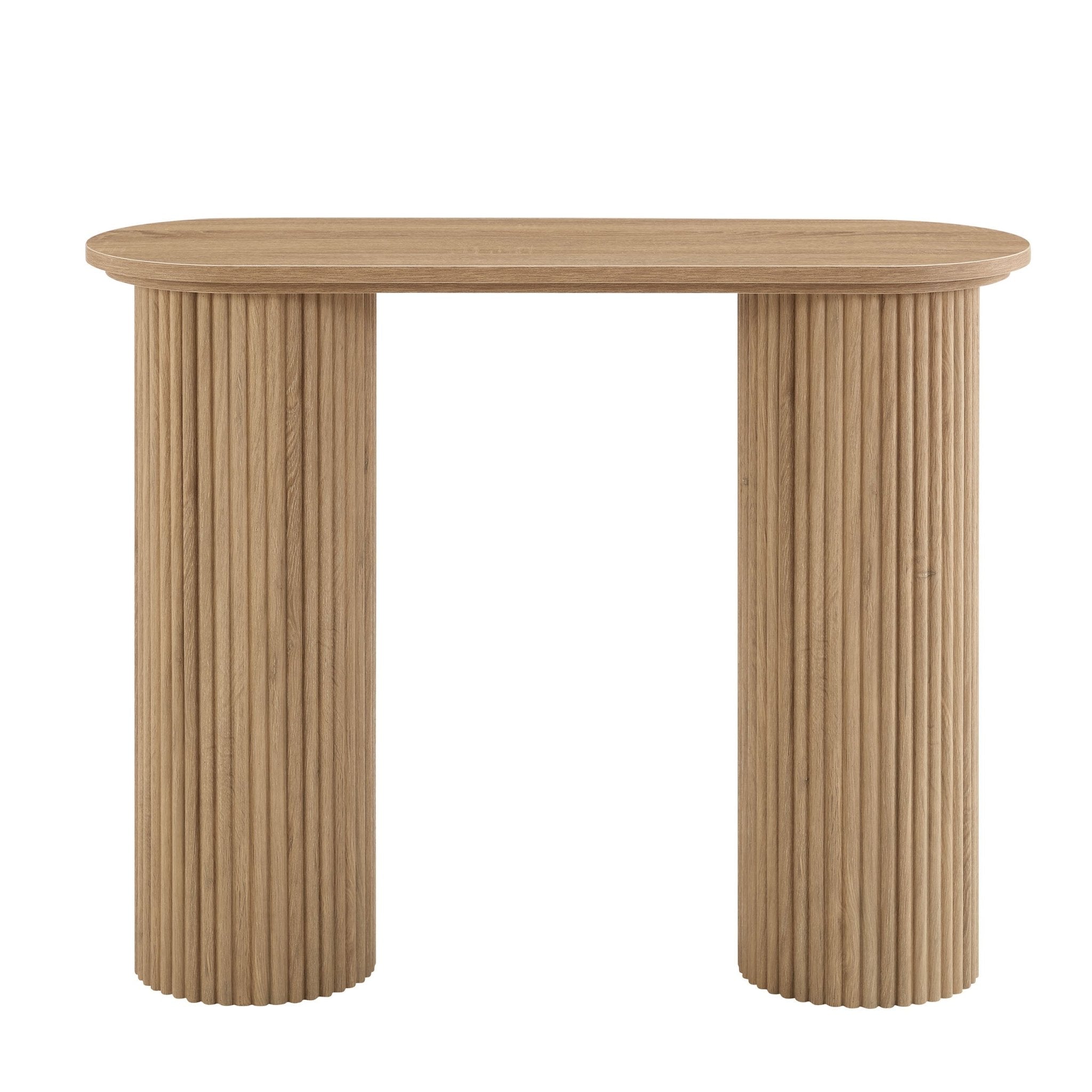 Hattie Console Table - Light Wood