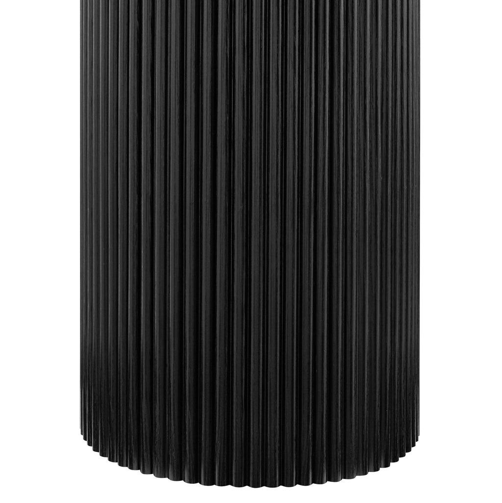 Hattie Round Pedestal Nesting Tables - Black