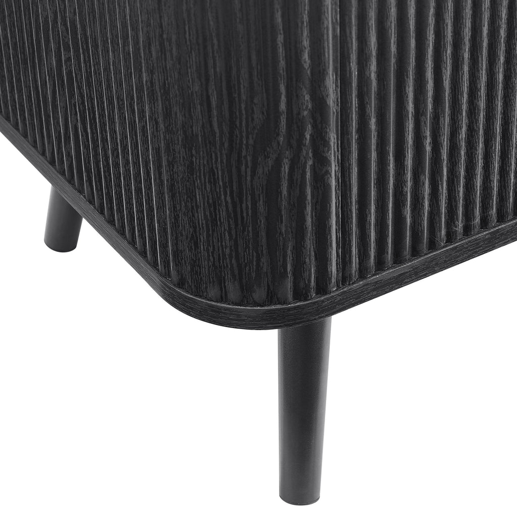 Hattie Storage Bench - Black