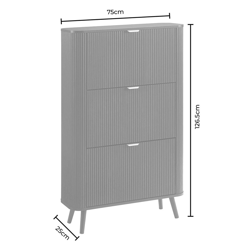 Hattie Shoe Cabinet - Black