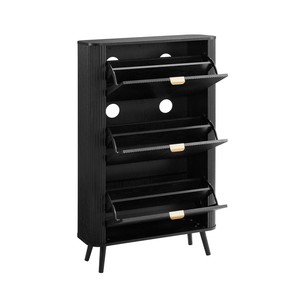 Hattie Shoe Cabinet - Black