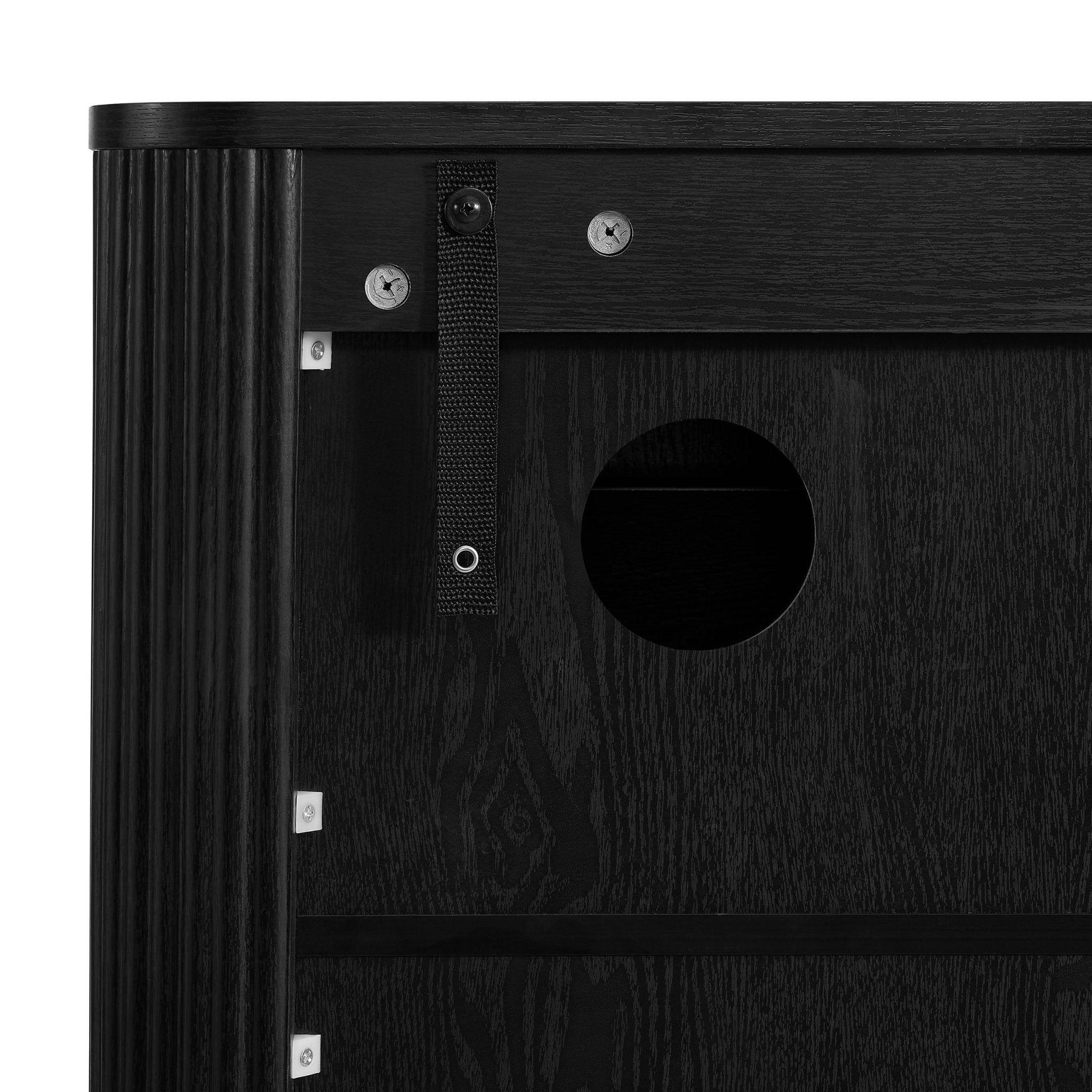 Hattie Shoe Cabinet - Black