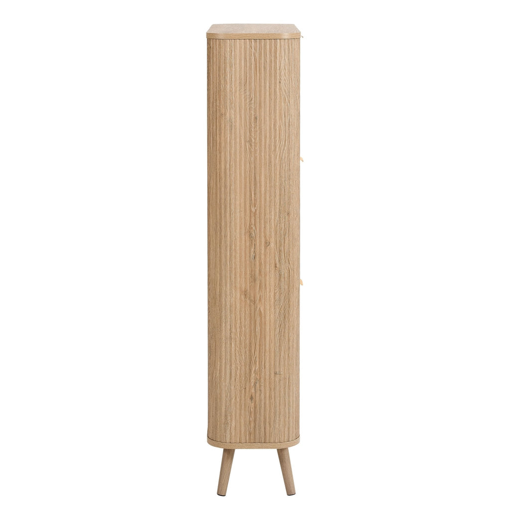 Hattie Shoe Cabinet - Light Wood