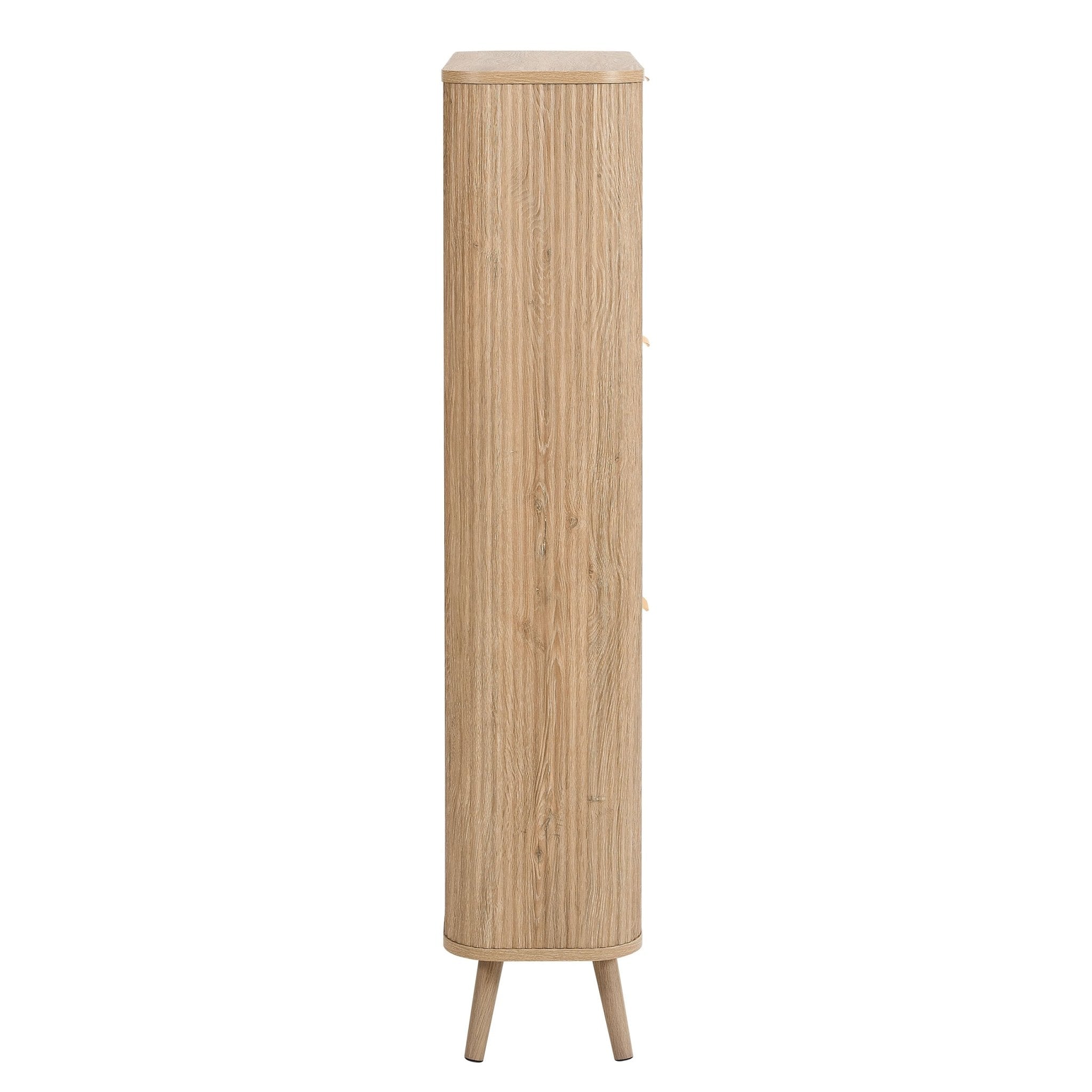 Hattie Shoe Cabinet - Light Wood