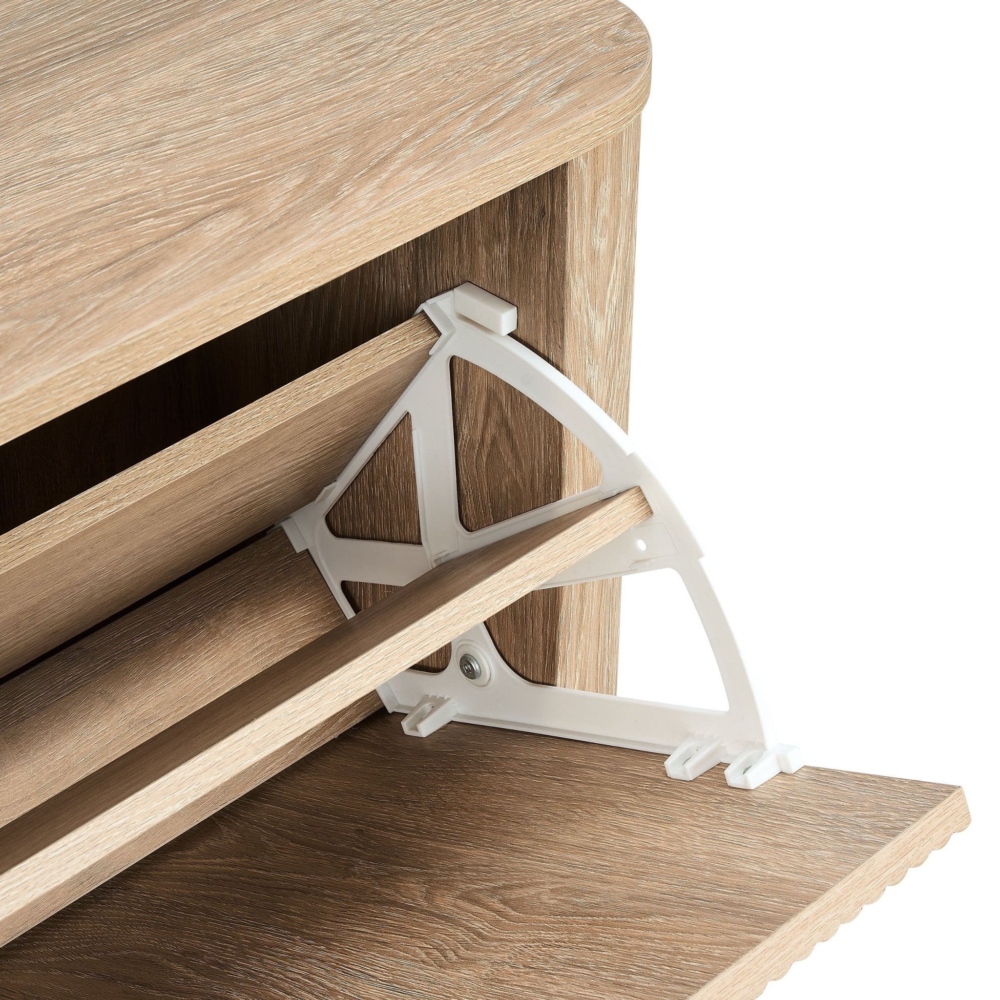 Hattie Shoe Cabinet - Light Wood
