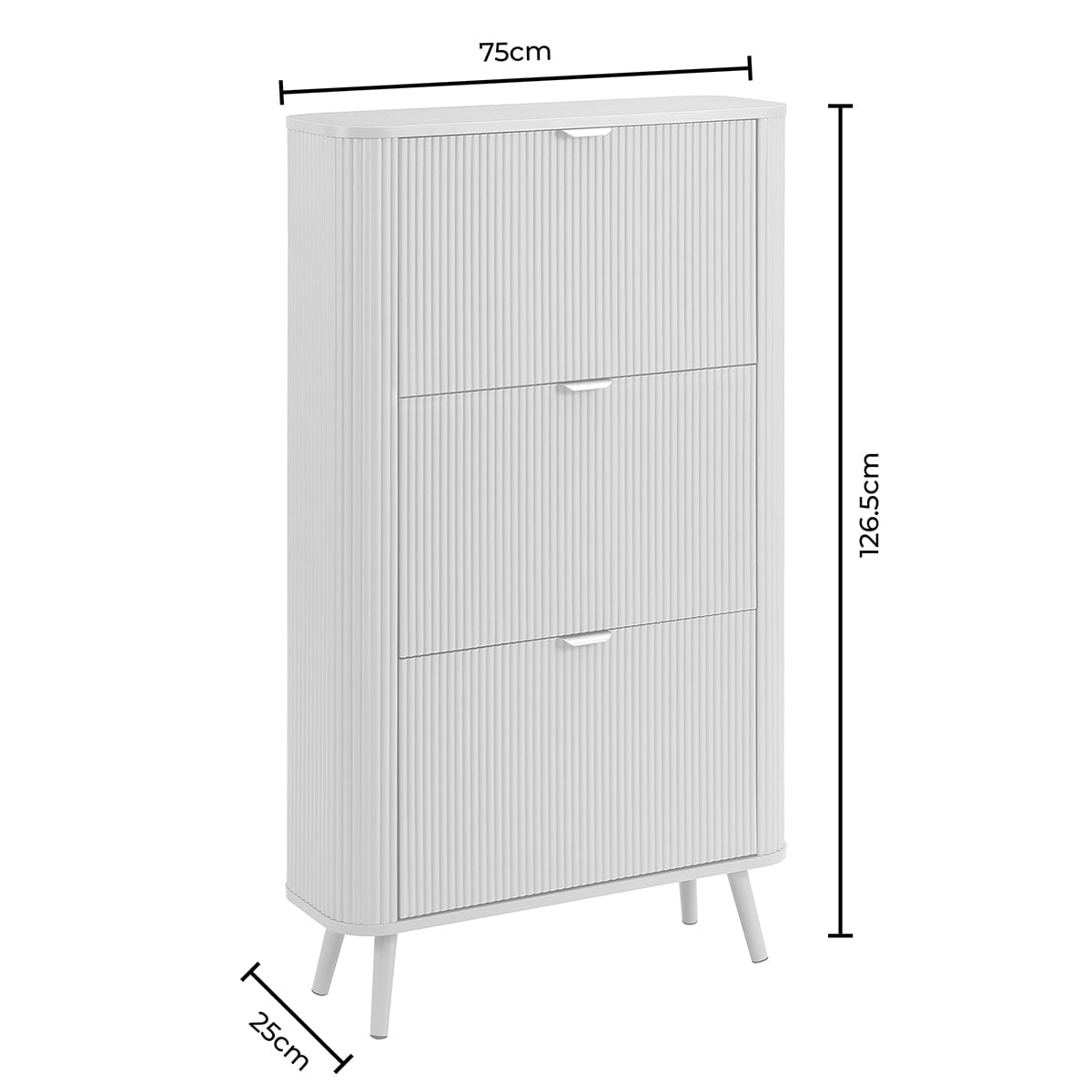 Hattie Shoe Cabinet - Taupe