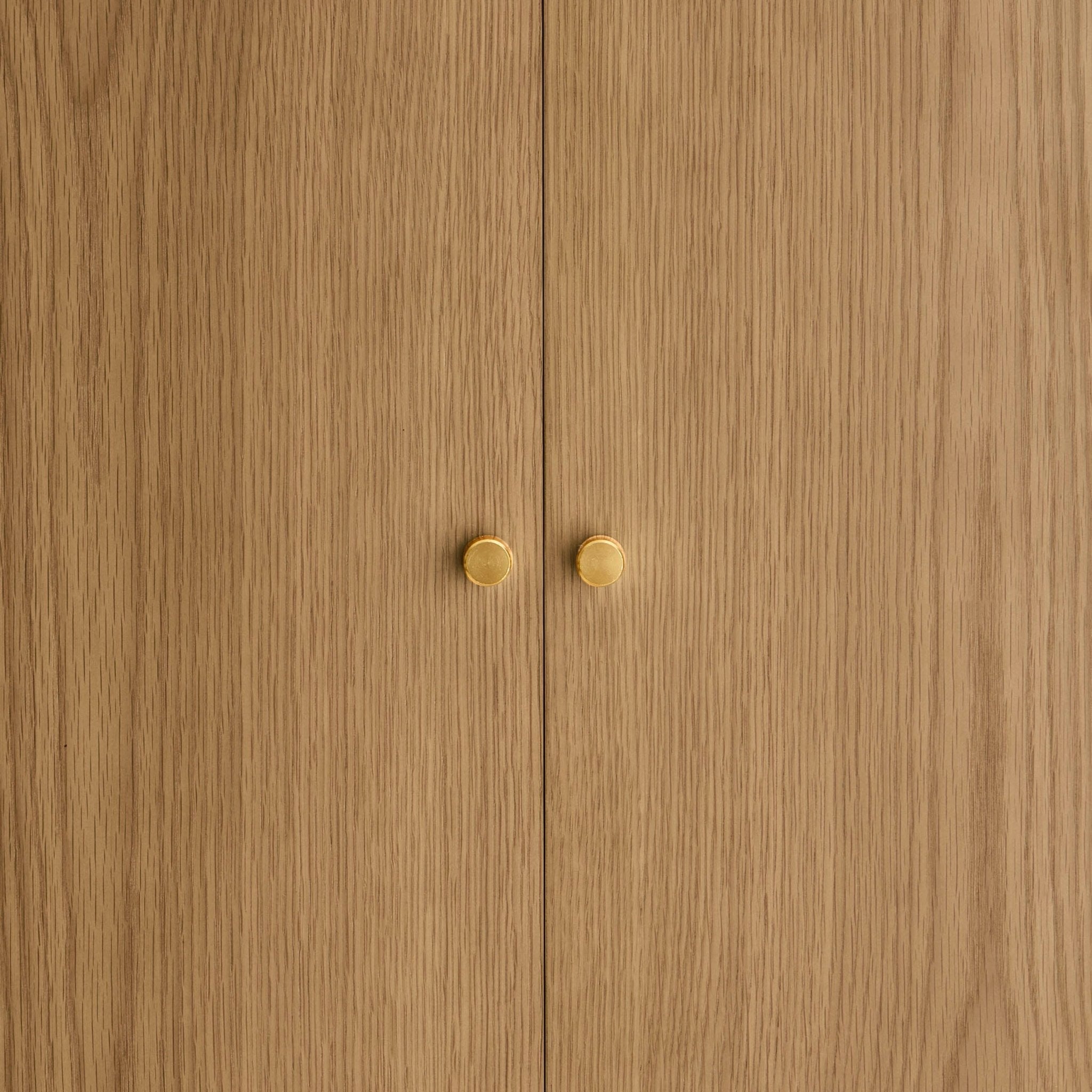 Heidi Oak 2 Door Wardrobe - Light Wood