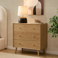 Heidi Oak 3 Drawer Chest - Light Wood