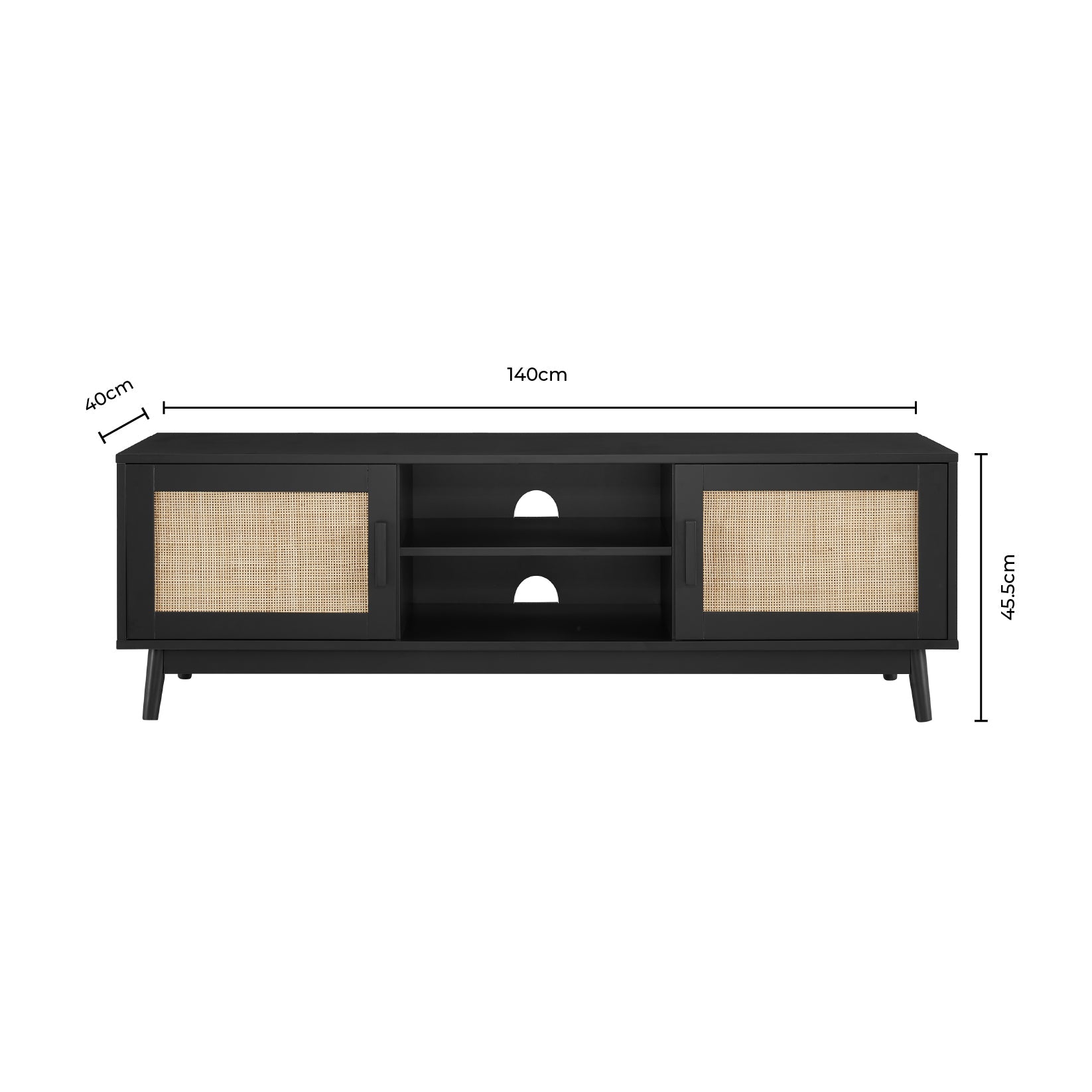 Isla TV Unit for TVs up to 60"- Stone