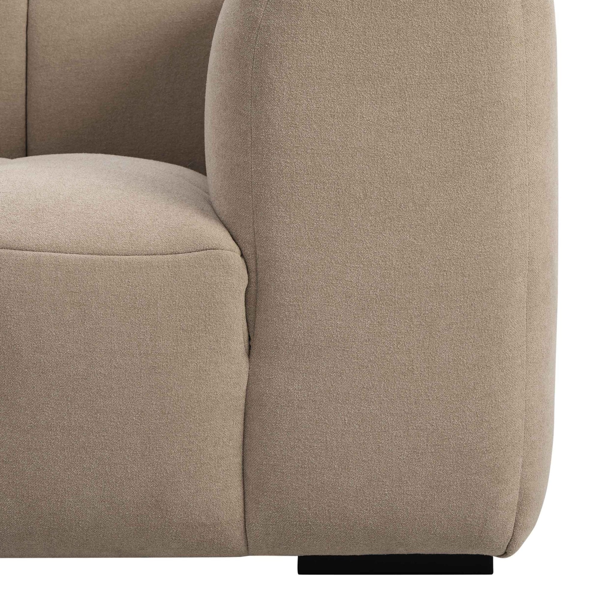 Manhattan Loveseat - Chenille Oatmeal
