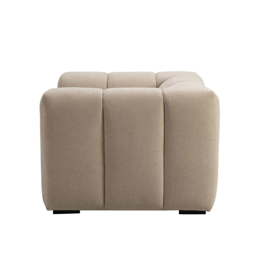 Manhattan Loveseat - Chenille Oatmeal