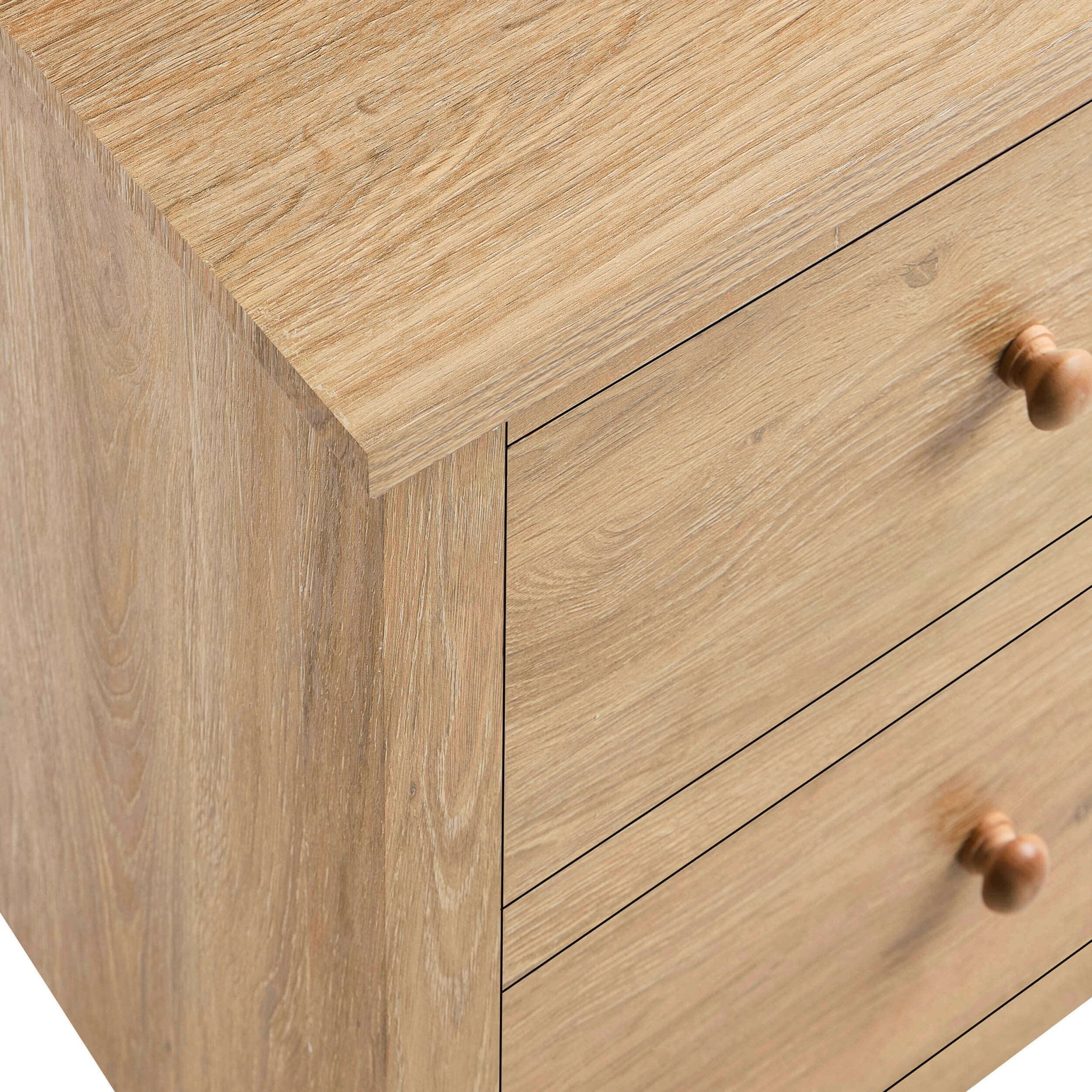 Nell 4 Drawer Chest - Light Wood