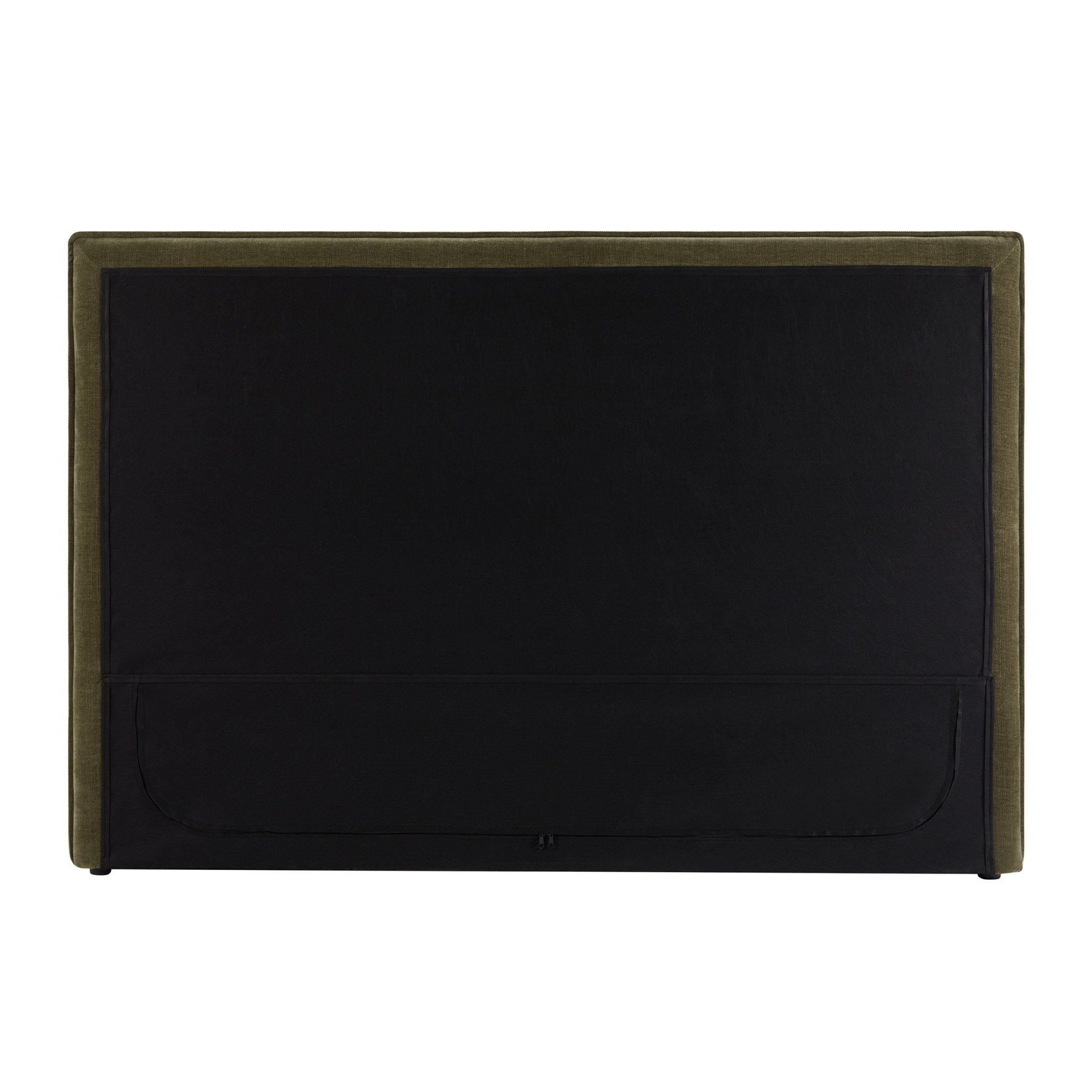 Oslo Ottoman Storage Bed - Chenille Olive