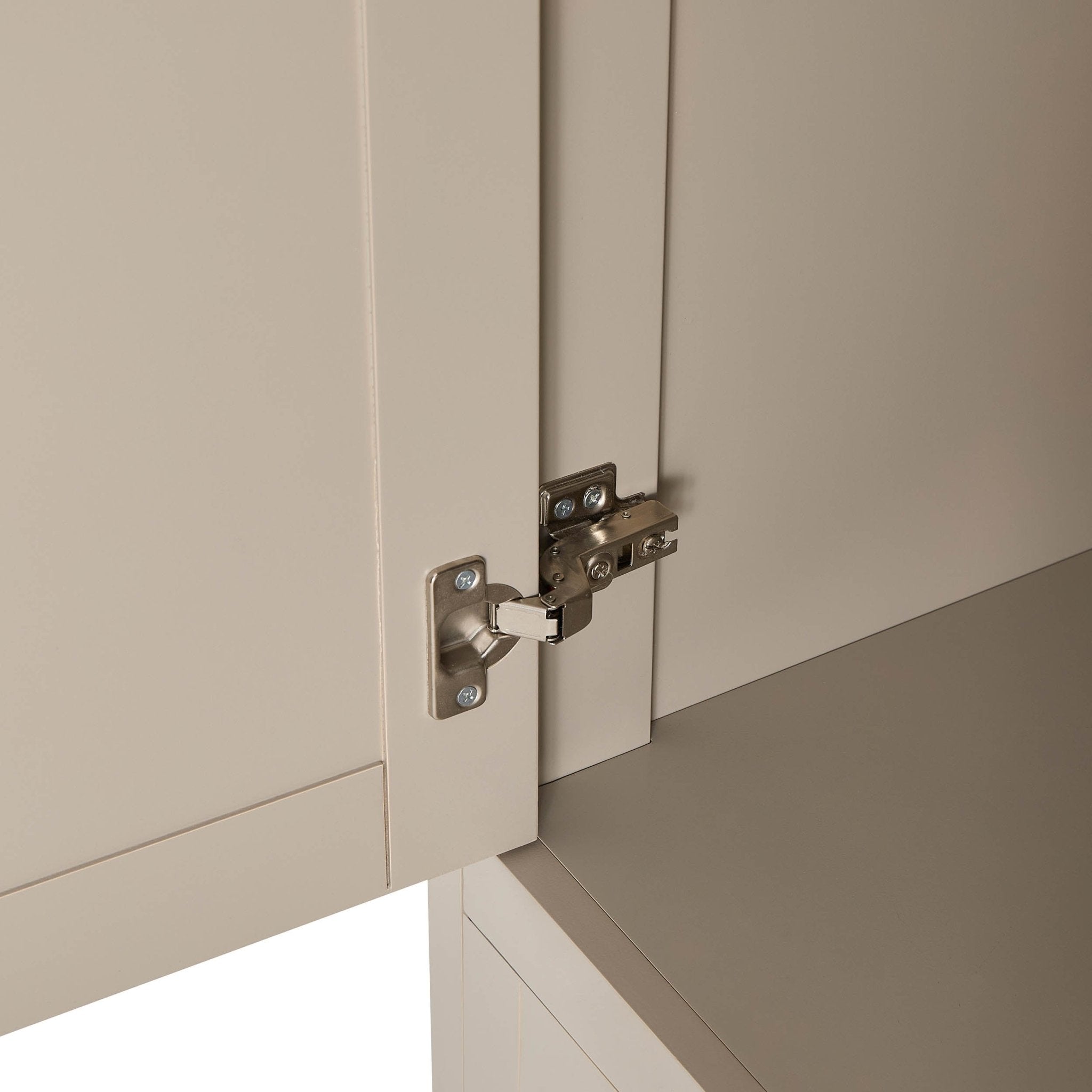 Ruby 2 Door Wardrobe with Drawer - Taupe