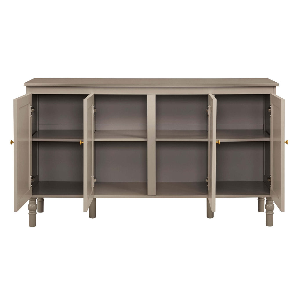 Ruby 4 Door Sideboard - Taupe