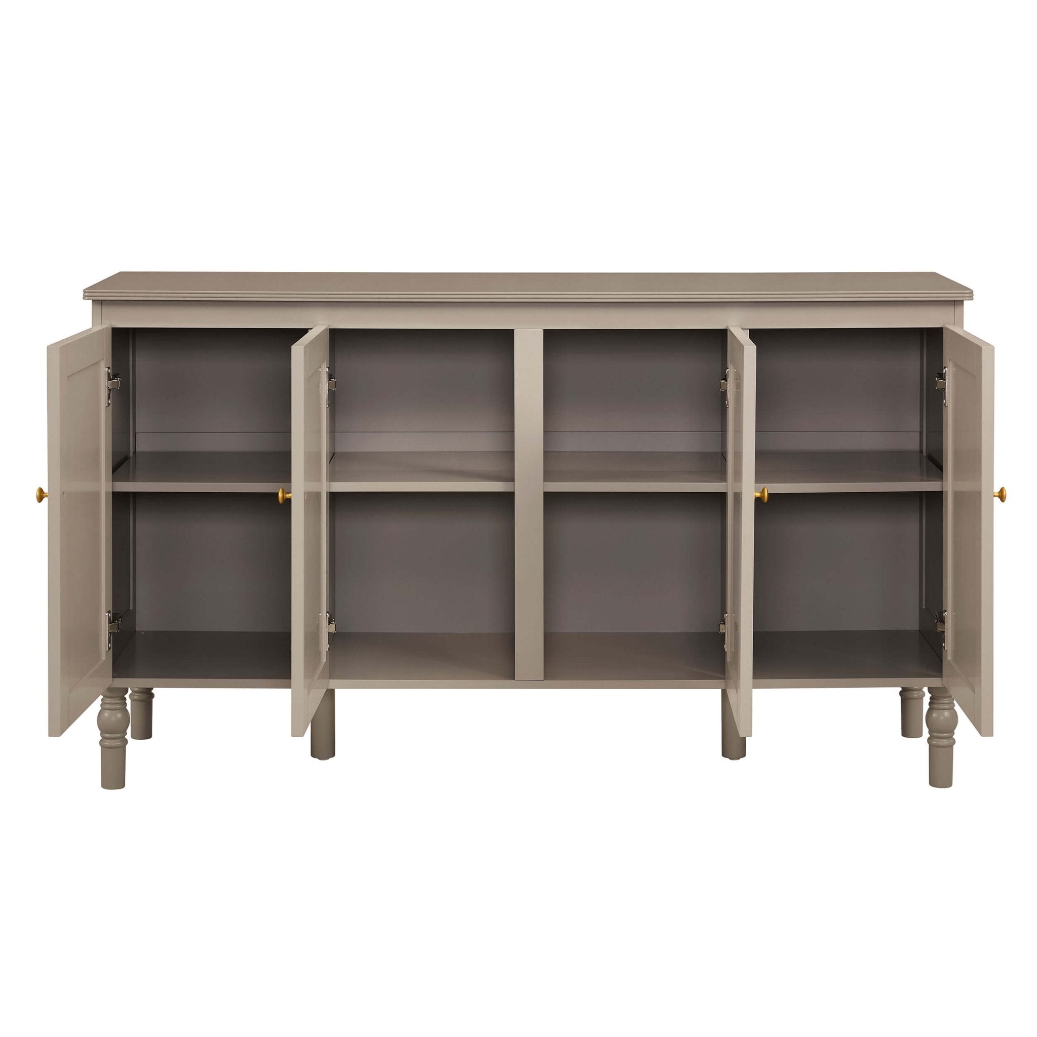 Ruby 4 Door Sideboard - Taupe