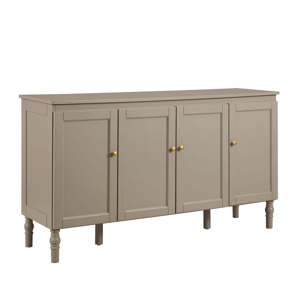 Ruby 4 Door Sideboard - Taupe
