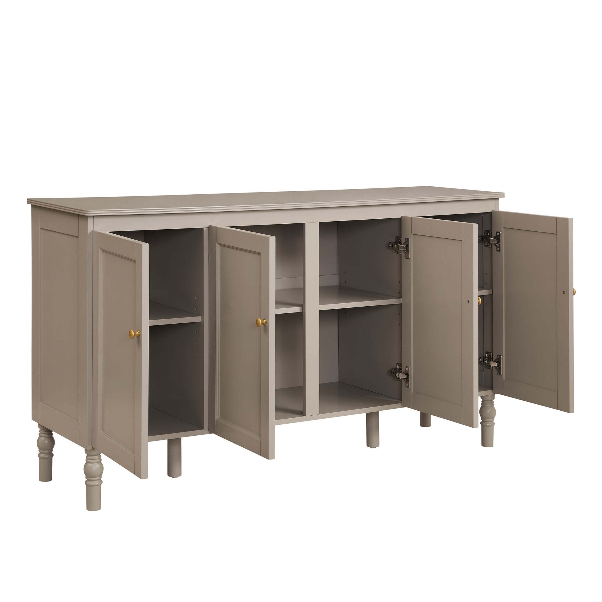Ruby 4 Door Sideboard - Taupe