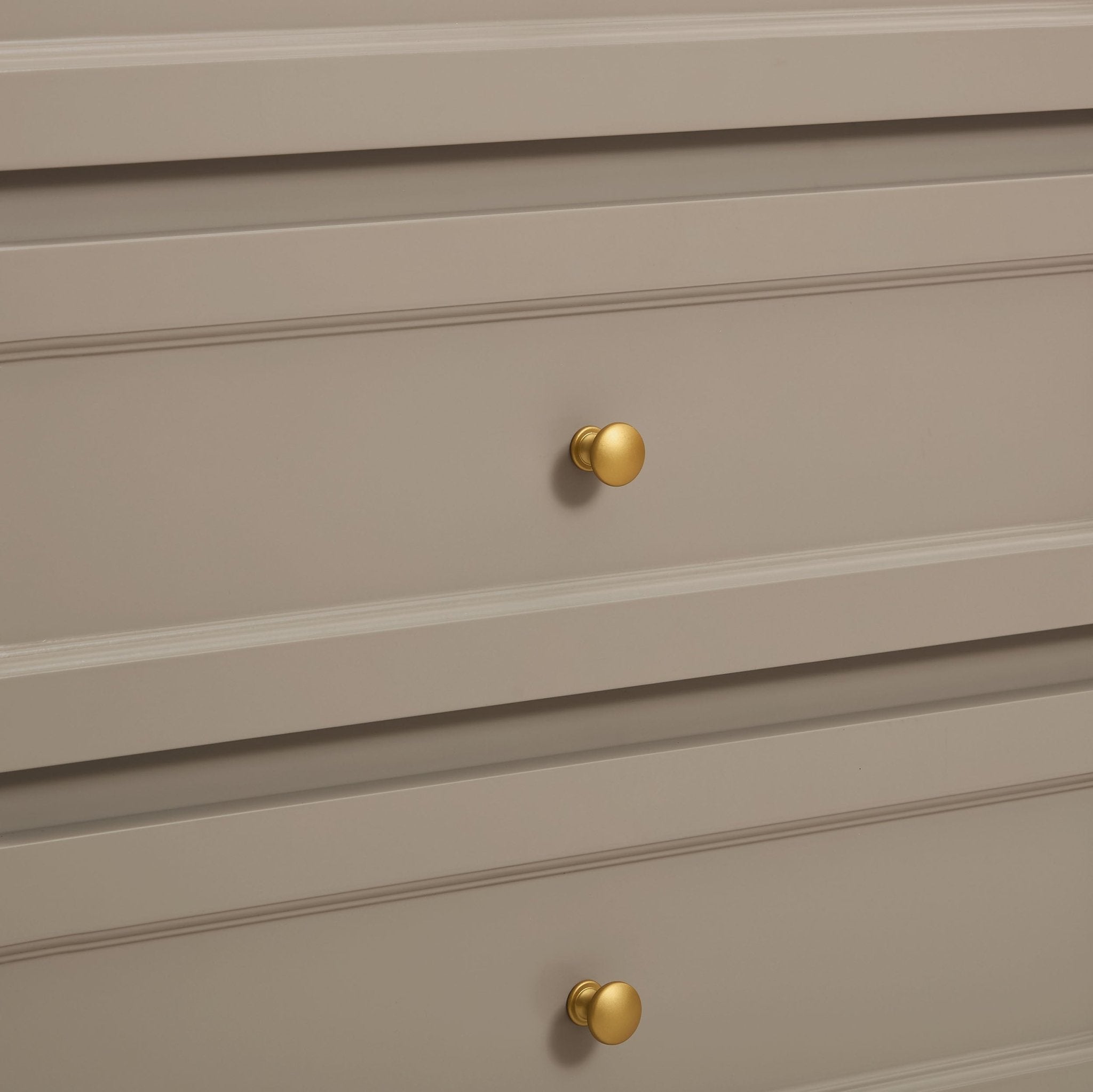 Ruby 6 Drawer Chest - Taupe