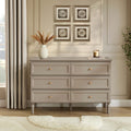 Ruby 6 Drawer Chest - Taupe