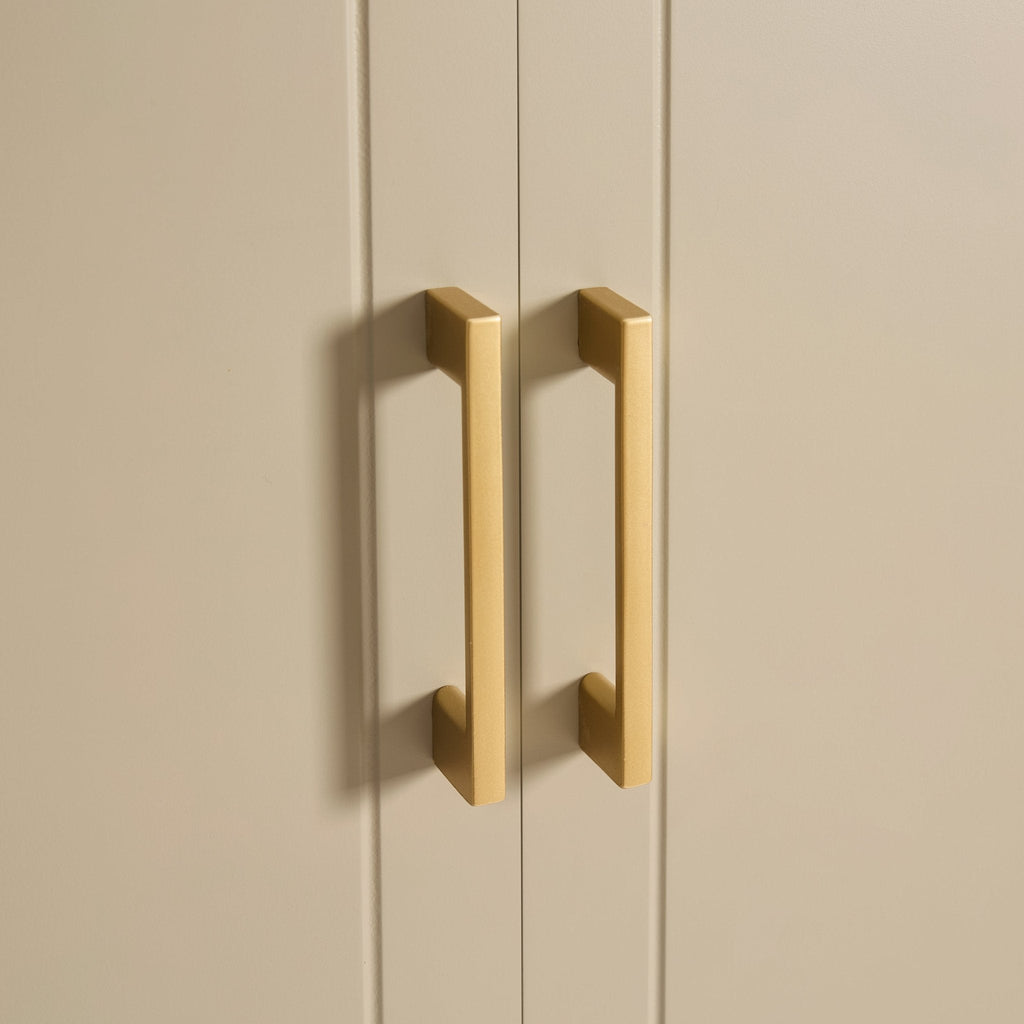 Sienna 2 Door Wardrobe with Drawer - Taupe
