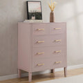 Sienna 5 Drawer Chest - Dusty Mauve