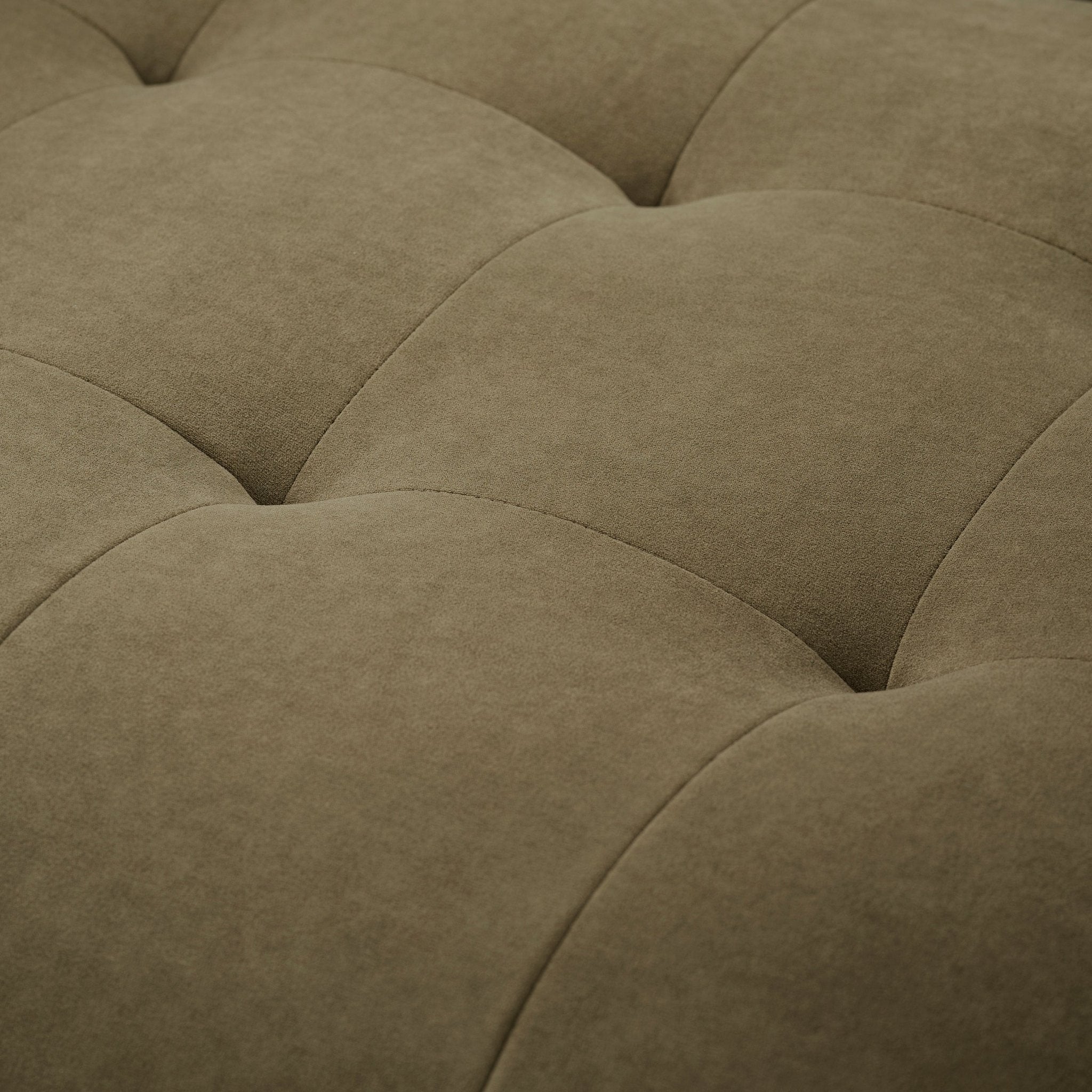 Sloane Ottoman Storage Pouffe - Olive